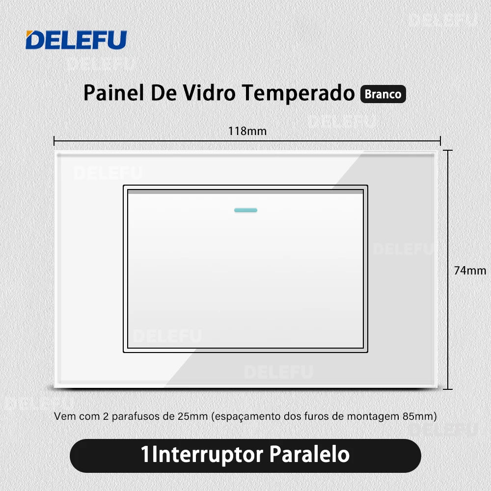 Delefu Brazil USB-C Wall Socket