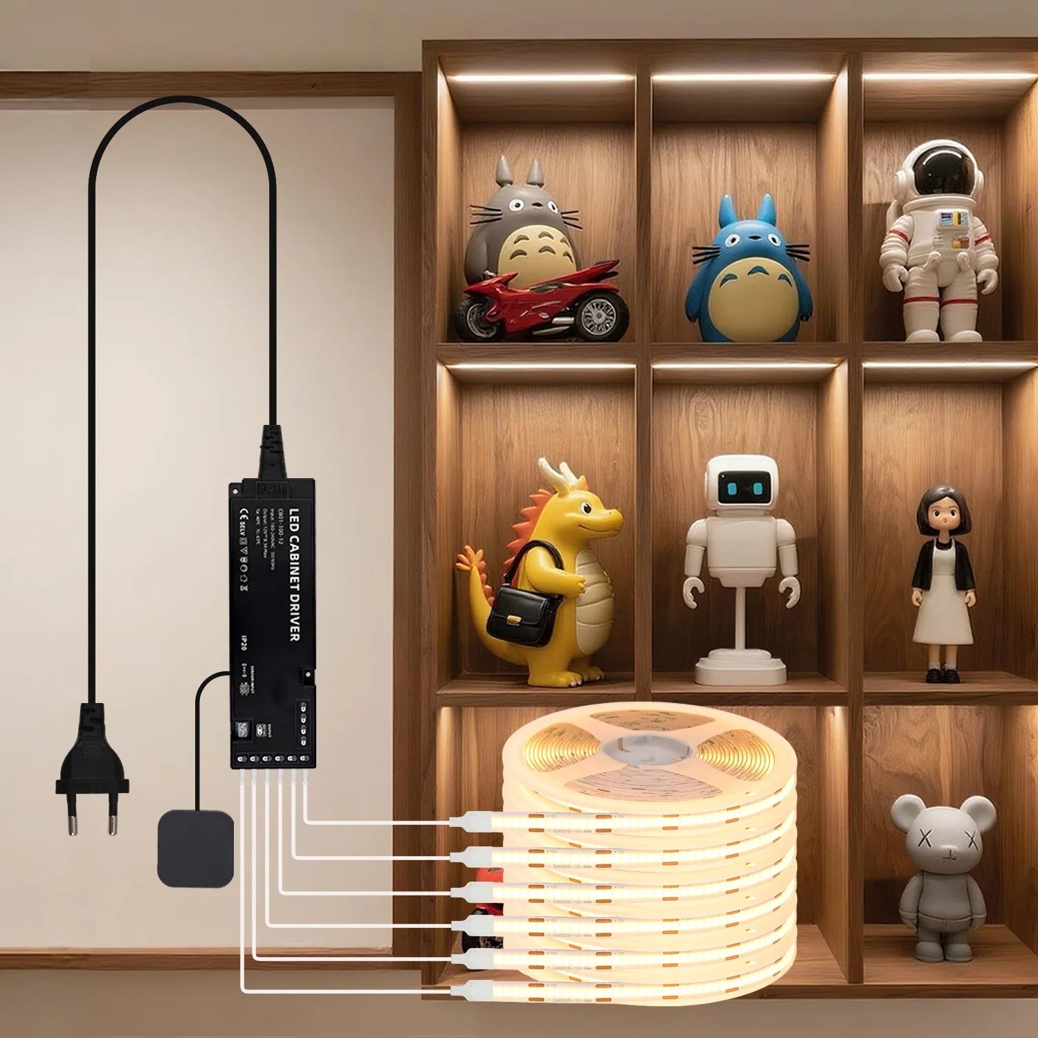 Dimmable COB Cabinet Sensor Strip