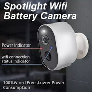 5MP Wireless Spotlight Security Camera
