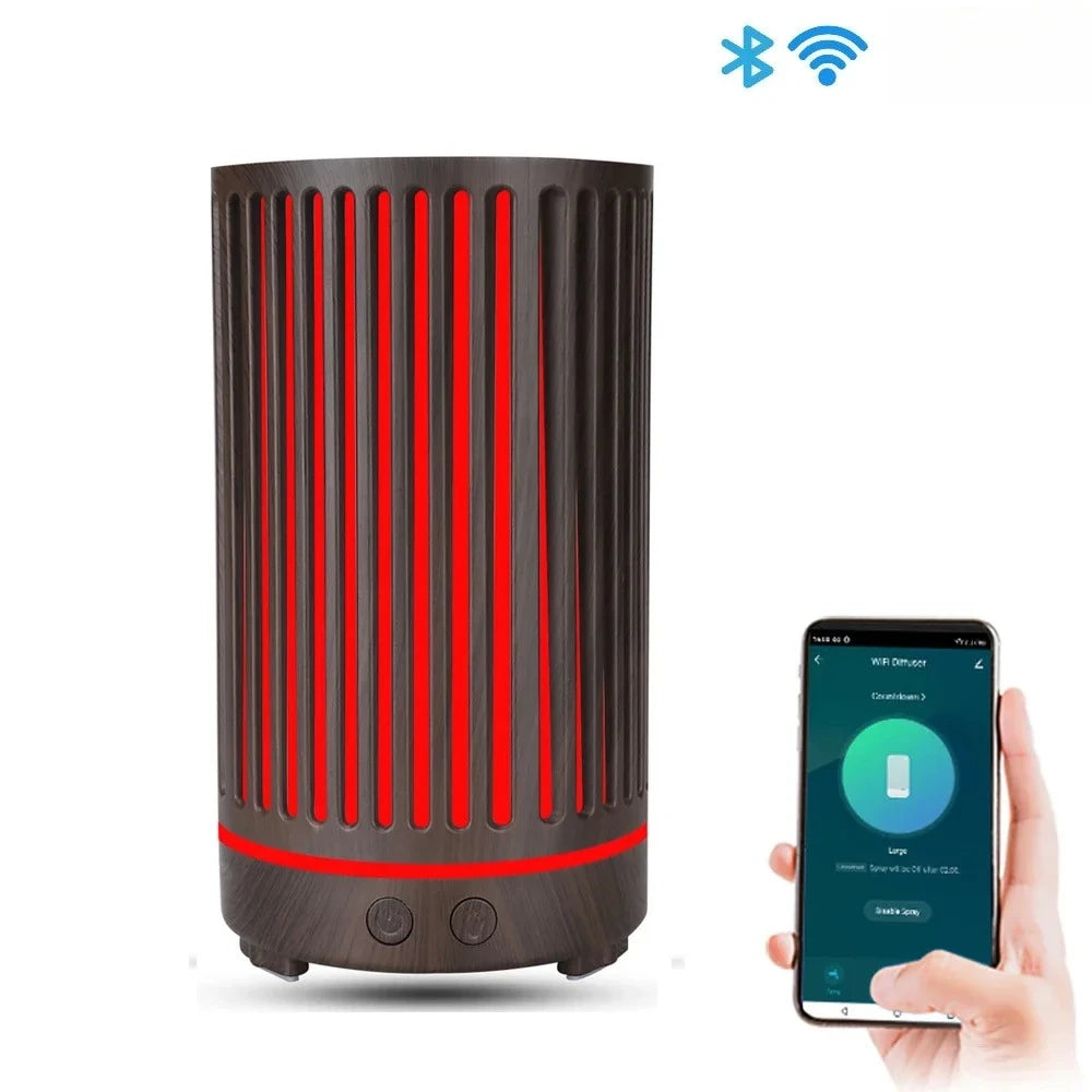 2026 New Upgrade Tuya Smart WiFi Humidifier Essential Aroma Oil Diffuser Ultrasonic Air Humidifier 400ML Mist Maker Home Fragran
