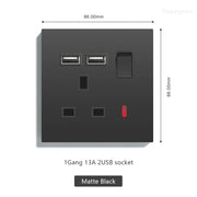 UK 20W USB-C Wall Socket