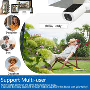 Solar WiFi Outdoor Security Camera