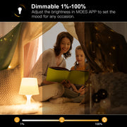 MOES Dimmable Filament Smart Bulb