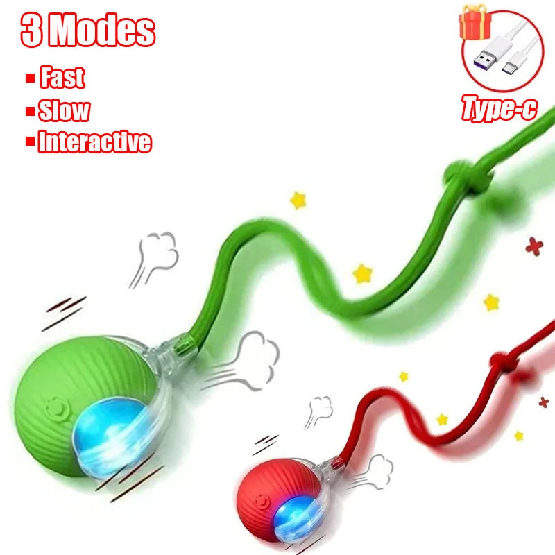 Rechargeable Rolling Cat Ball