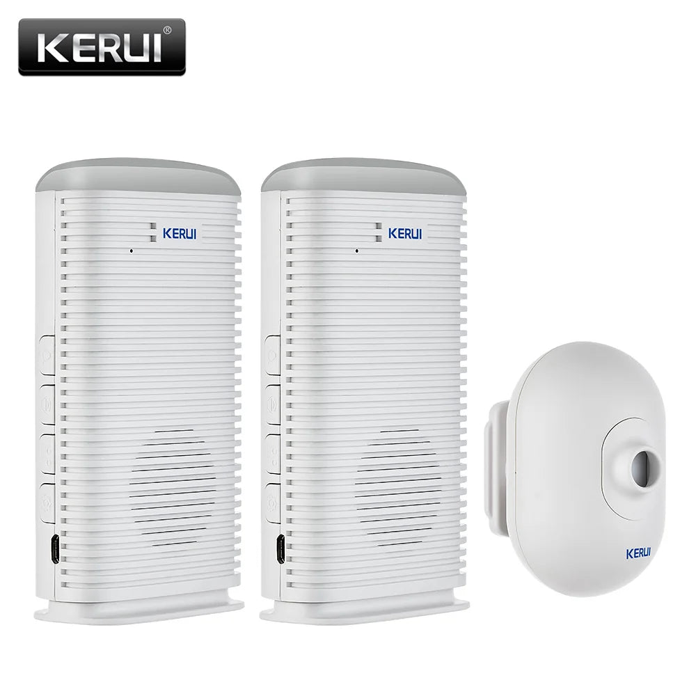 KERUI Wireless Smart Home Alarm Driveway Garage Burglar Sensor Waterproof PIR Motion Sensor Detector Security Protection System