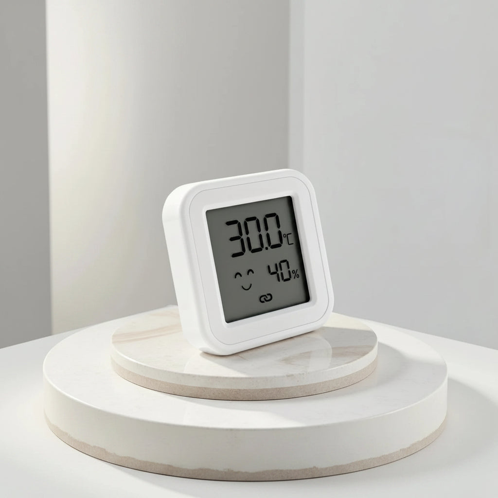 Zigbee 3.0 Temperature Humidity Sensor Detector With LCD Screen Hygrometer Thermomete For Tuya Z2M Home Assistant Automation