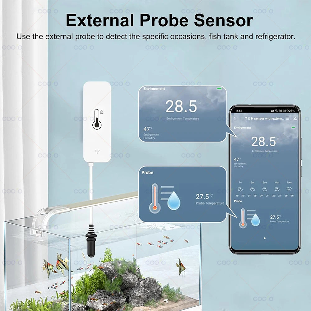 WiFi Temperature Humidity Sensor