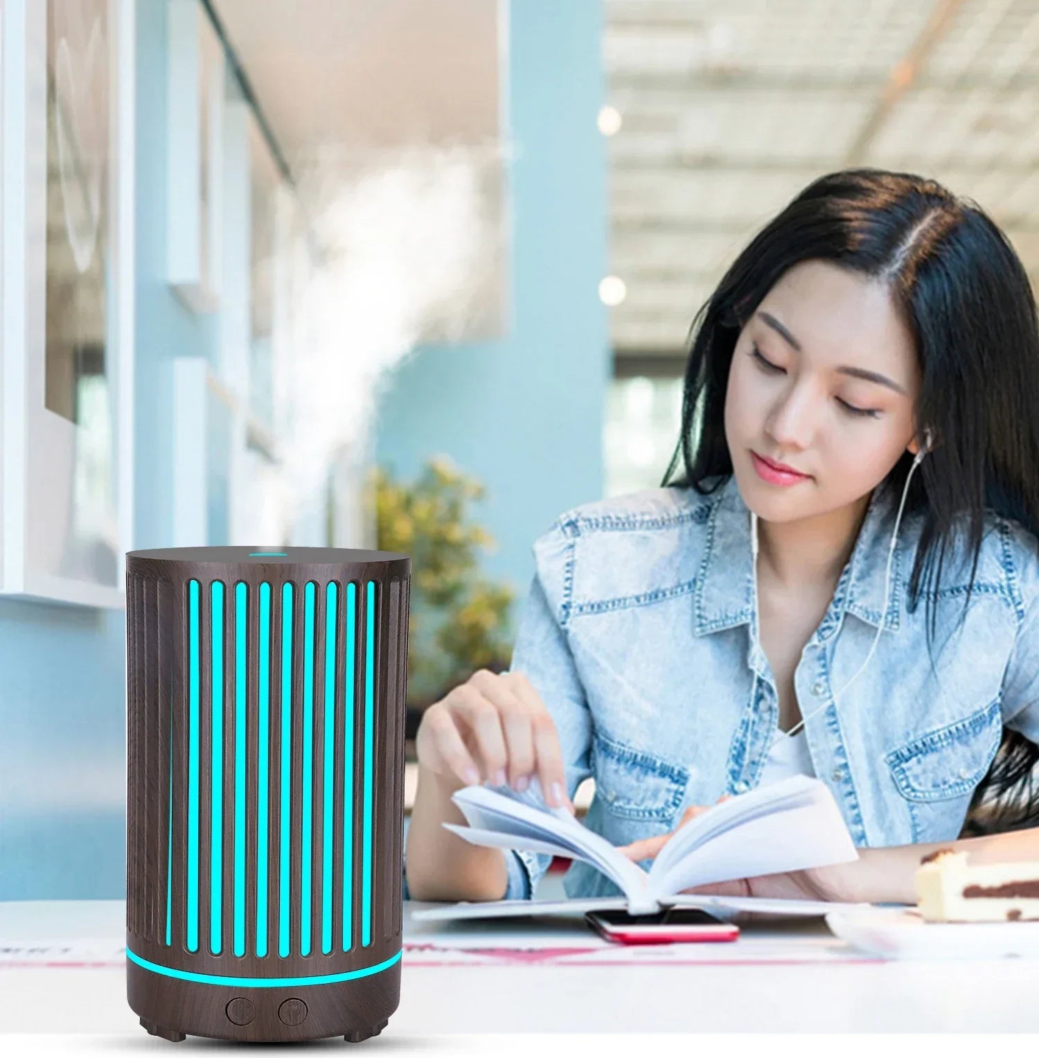 2026 New Upgrade Tuya Smart WiFi Humidifier Essential Aroma Oil Diffuser Ultrasonic Air Humidifier 400ML Mist Maker Home Fragran