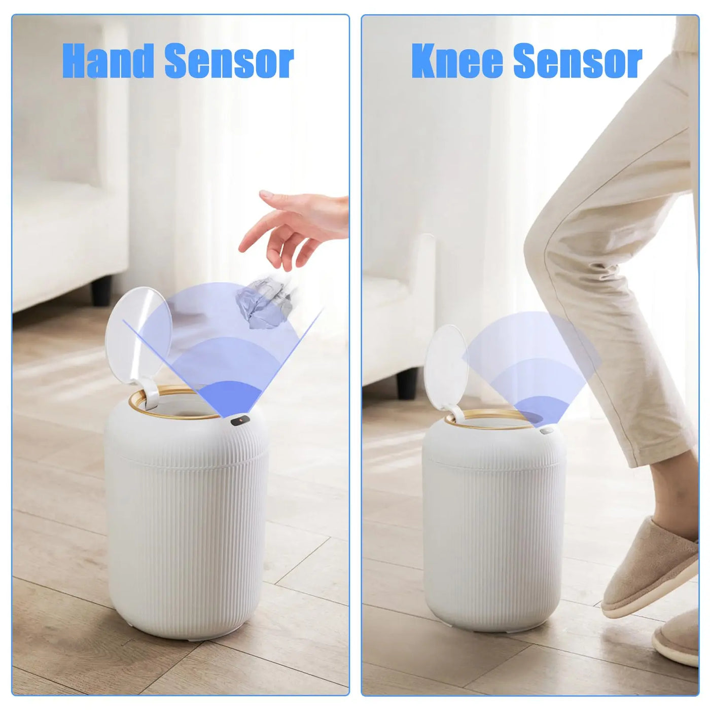 Motion Sensor Smart Trash Can