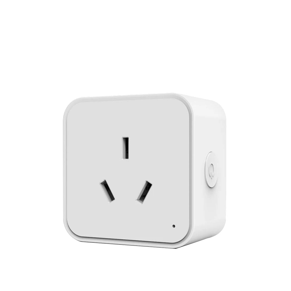 Tuya Wifi Zigbee 16A Smart Plug With Energy Metering Function AU Smart Socket Smart Life App Control Work With Alexa Google Home