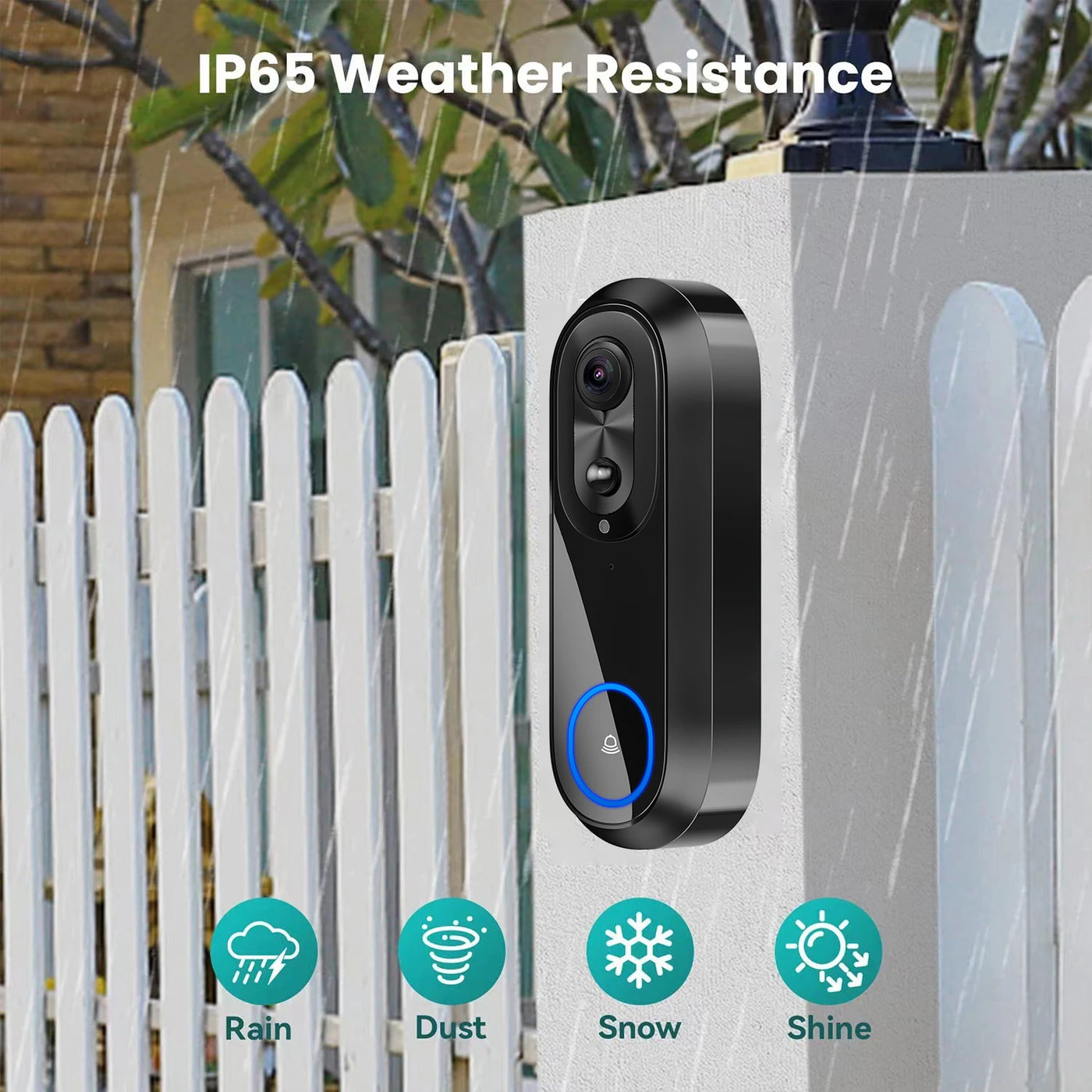 1080P WiFi Video Doorbell Camera
