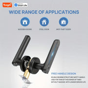 Tuya Biometric Door Handle Lock