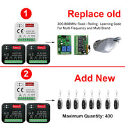Universal Garage Remote Receiver