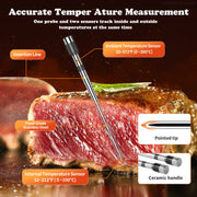 Bluetooth Multi-Probe Meat Thermometer