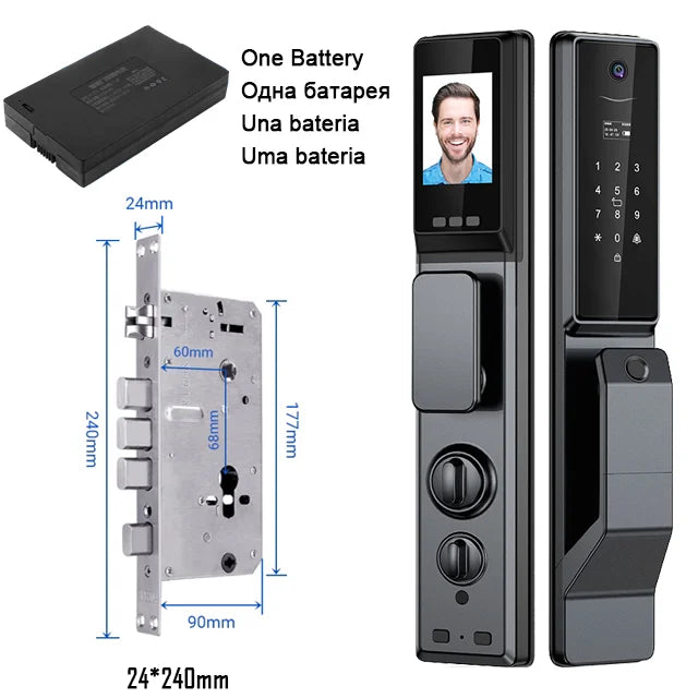 Tuya Camera Biometric Door Lock