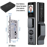 Tuya Camera Biometric Door Lock