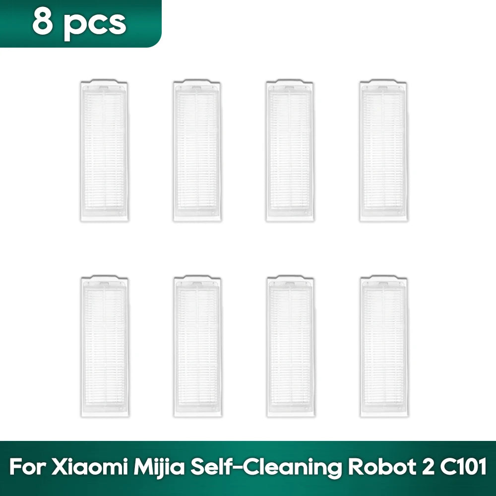 Fit For Xiaomi Mijia Self-Cleaning Robot 2/ C101 Xiaomi X20 replacement sweeper Mop Hepa Filter Side Brush Accessories