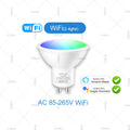 Tuya GU10 LED Bulbs WiFi Zigbee Bluetooth,RGB C+W White Dimmable Lamps ,Smart Life App Control Led Light Bulb,Voice Alexa Google