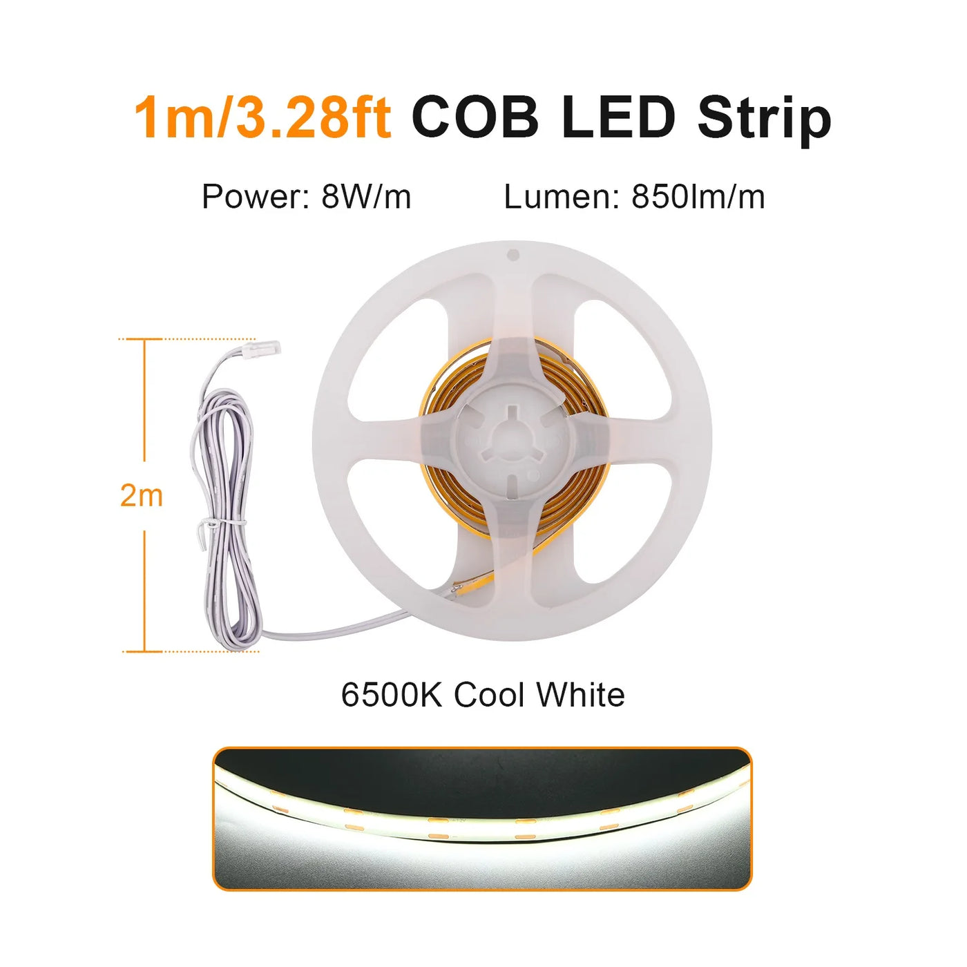 Dimmable COB Cabinet Sensor Strip