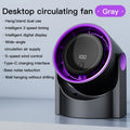 XIAOTREE Smart Electric Fan 100 Speed Bladeless Fan USB Charging Desktop Silent Wall Mounted Air Conditioner Office Indoor Campi