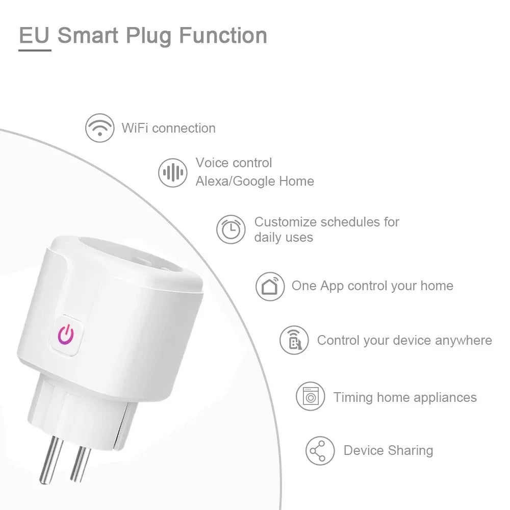 Tuya 16A WiFi Smart Plug