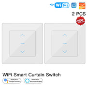 Smart Motorized Curtain Wall Switch
