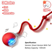Rechargeable Rolling Cat Ball