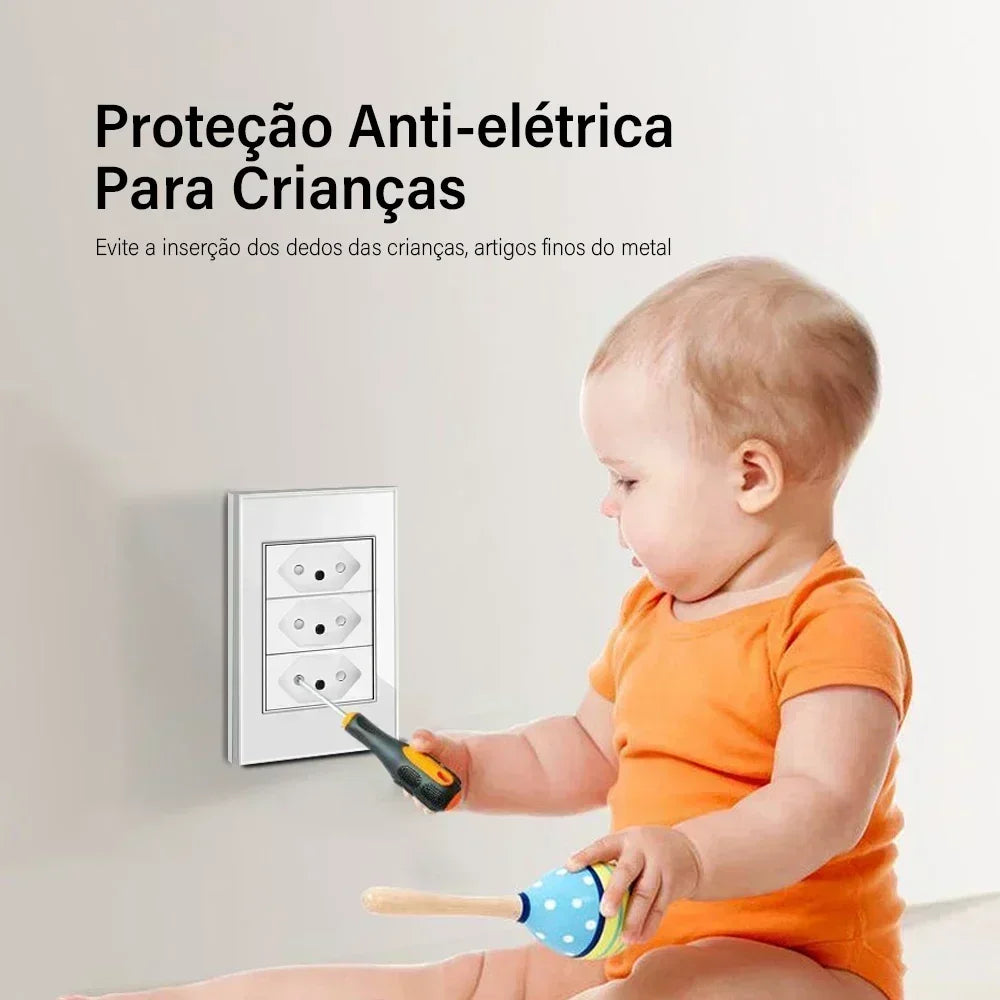 Delefu Brazil USB-C Wall Socket