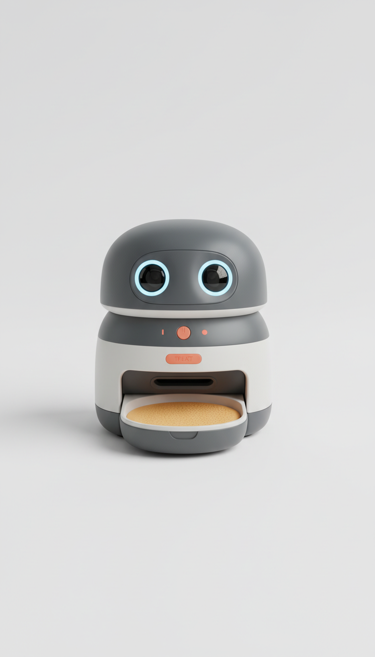 Pet Care Robot Companion with HD Camera