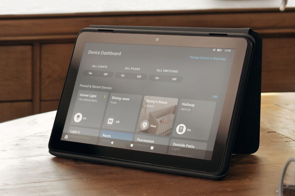 amazon plus tablet for smart home hub 